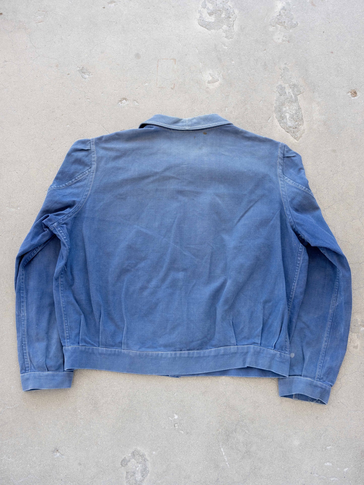 1950’s French Type One Style Jacket with Beautiful Fading Character (Size Large)