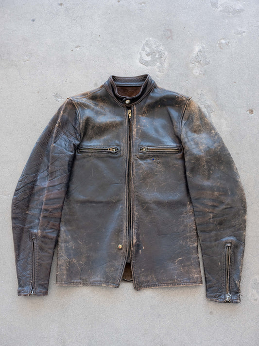 1950’s Buco Cafe Leather Jacket J-100 with Intense Patina (Size Small/Medium)