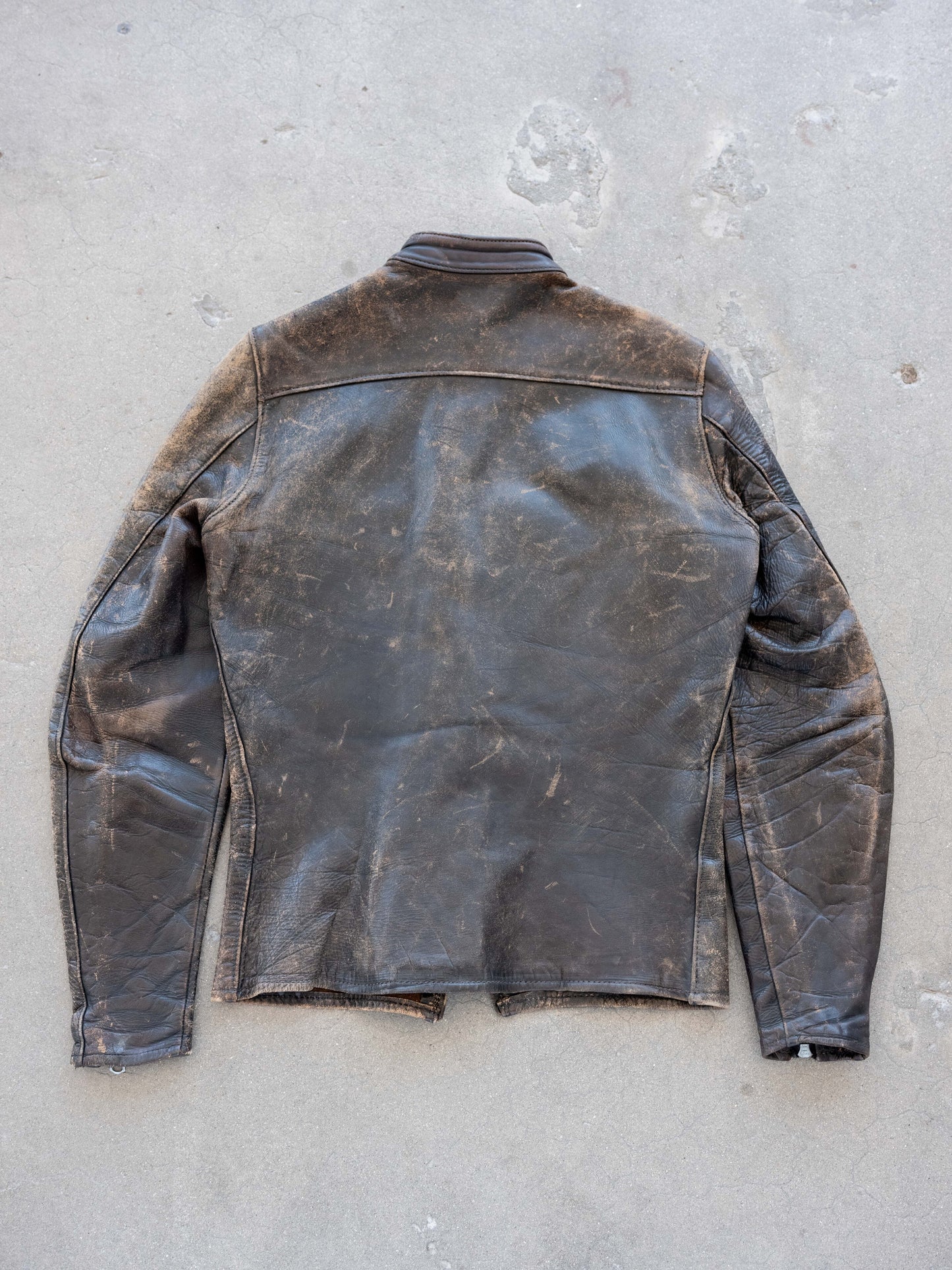 1950’s Buco Cafe Leather Jacket J-100 with Intense Patina (Size Small/Medium)