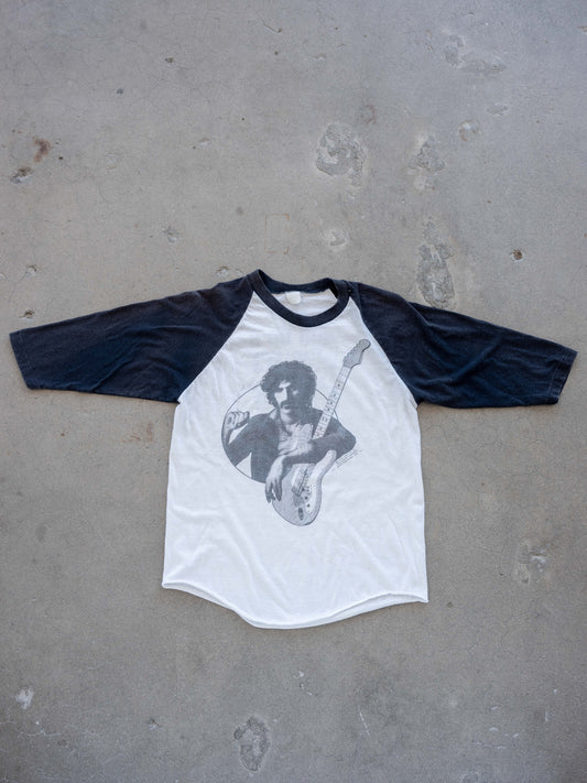 1970’s Frank Zappa Raglan Cut Baseball T-Shirt (Size Small)