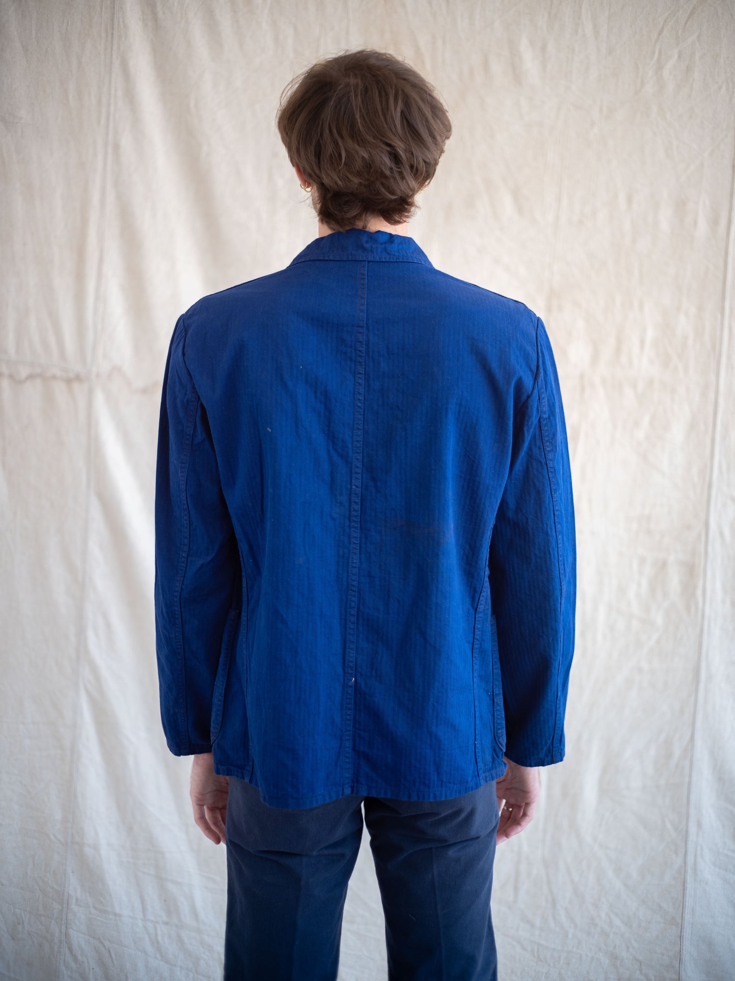 1970’s/1980’s French HBT Chore Coat (Size Medium/Large)