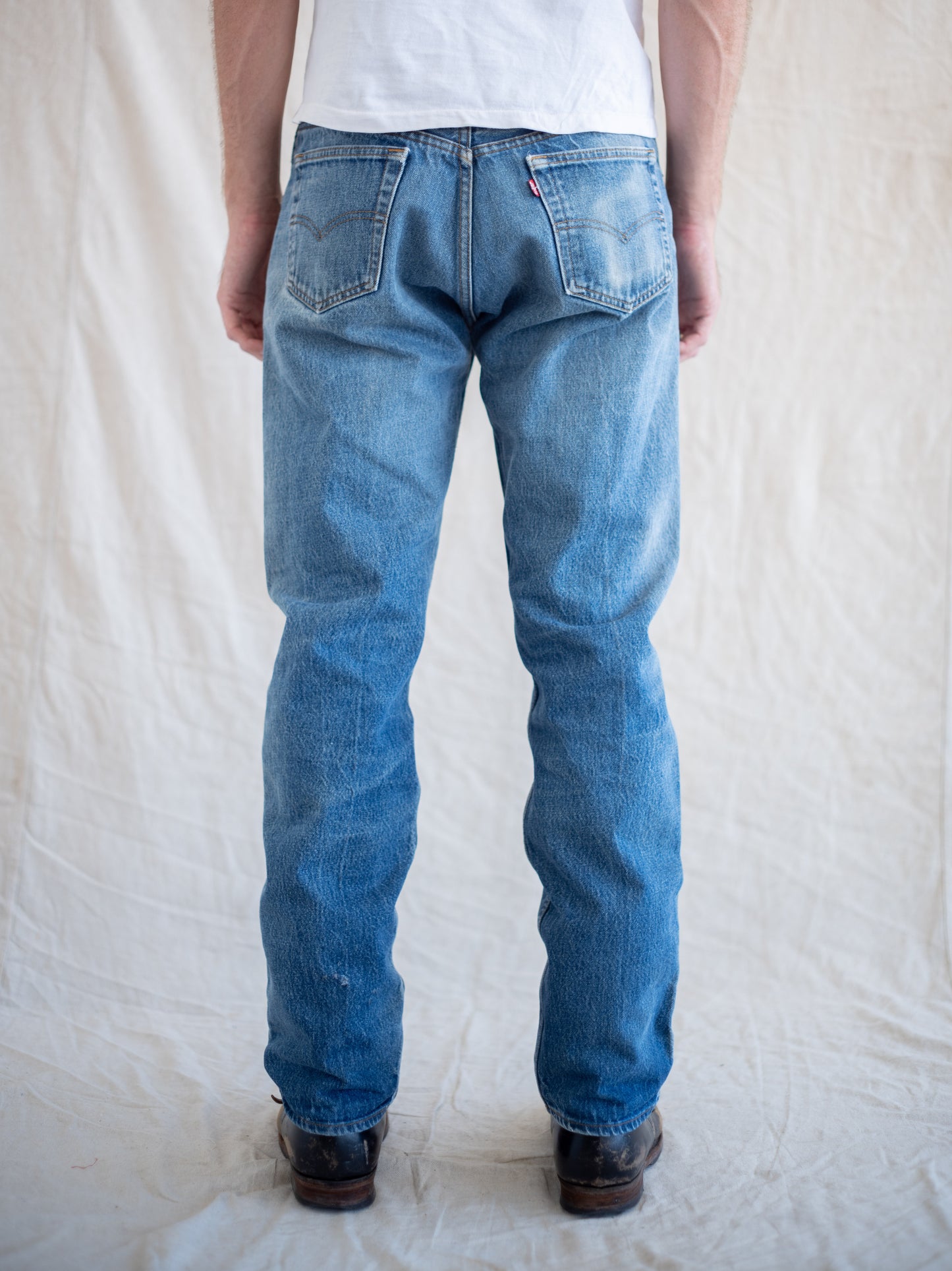 1980’s/1990’s Levi’s 501s with Perfect Fading and Whiskers 33W