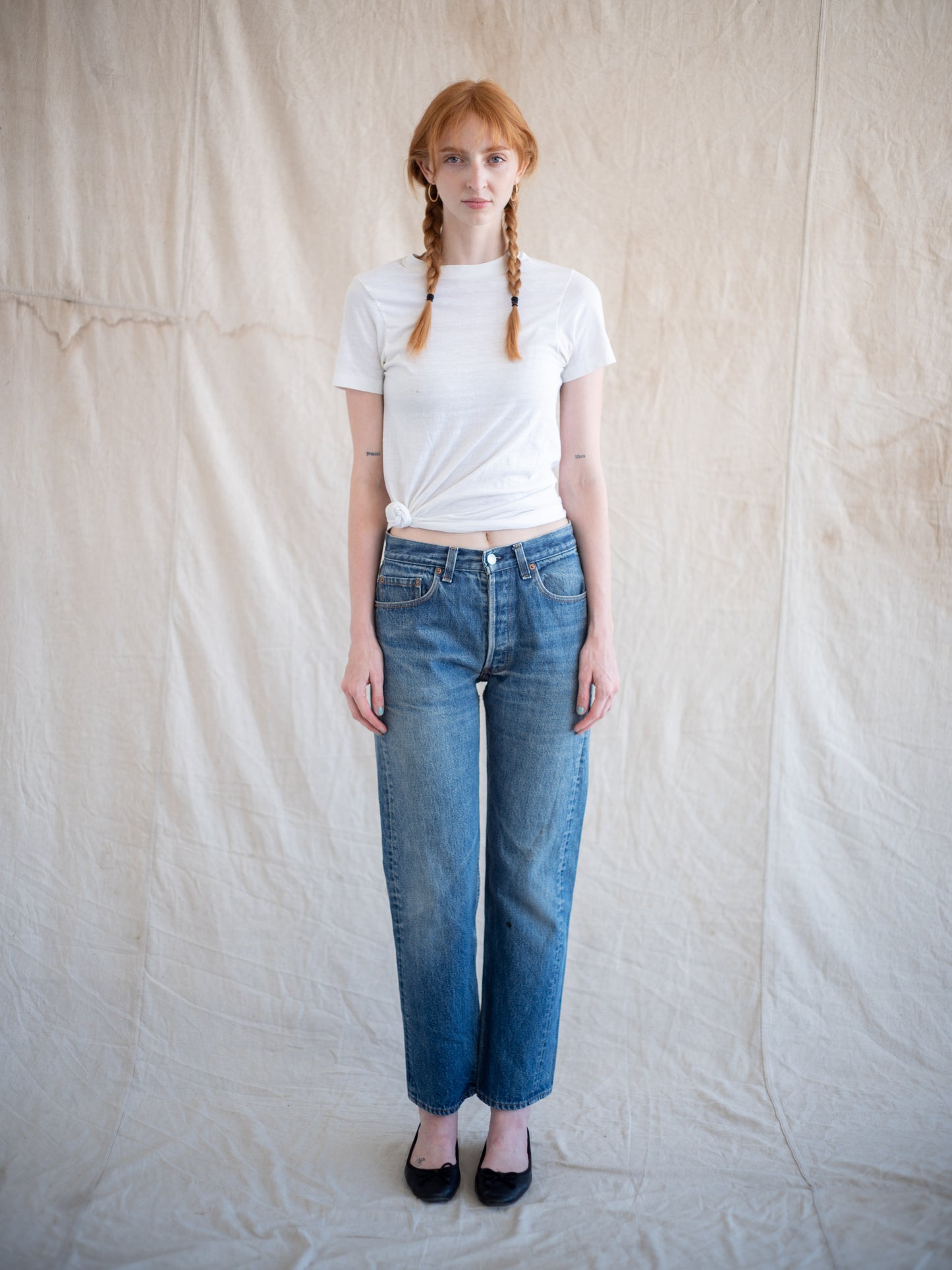 1980’s/1990’s Levi’s 501s with Whiskering and Character 30W