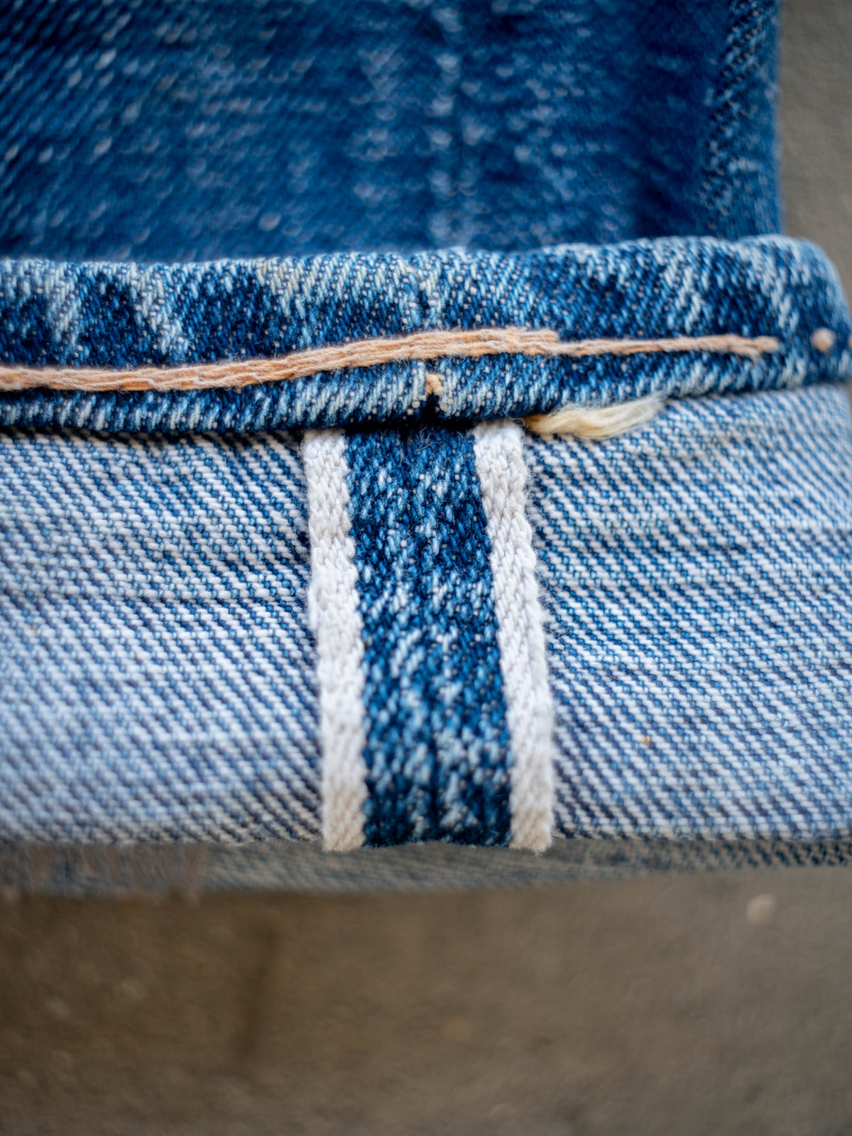 1960’s Levi’s 501 Big E’s with OG Farm Repairs 36W