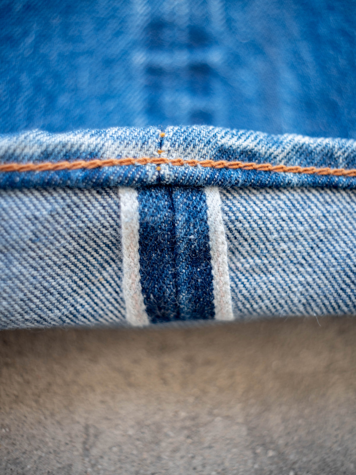 1970’s/1980’s Levi’s Redline 501s in a Dark Wash with Character 33W