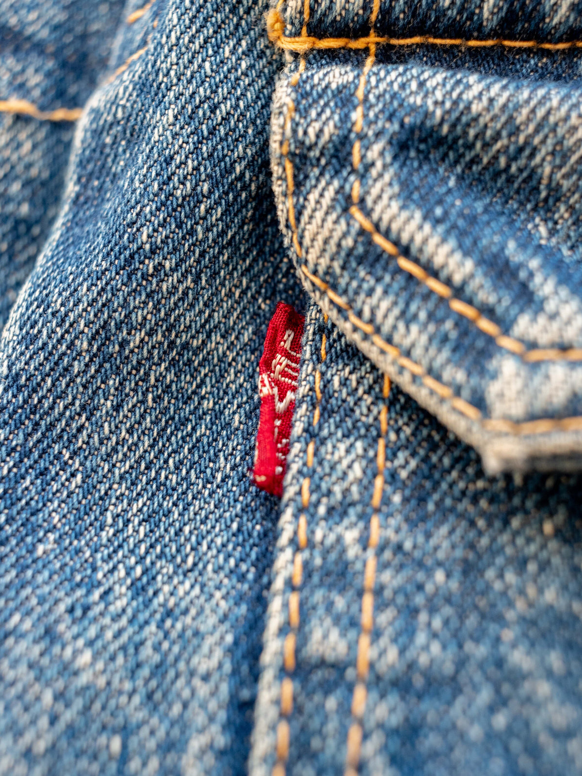 1950’s Levi’s 507XX Type Two Jacket in a Dark Midwash (Size Medium/Large)
