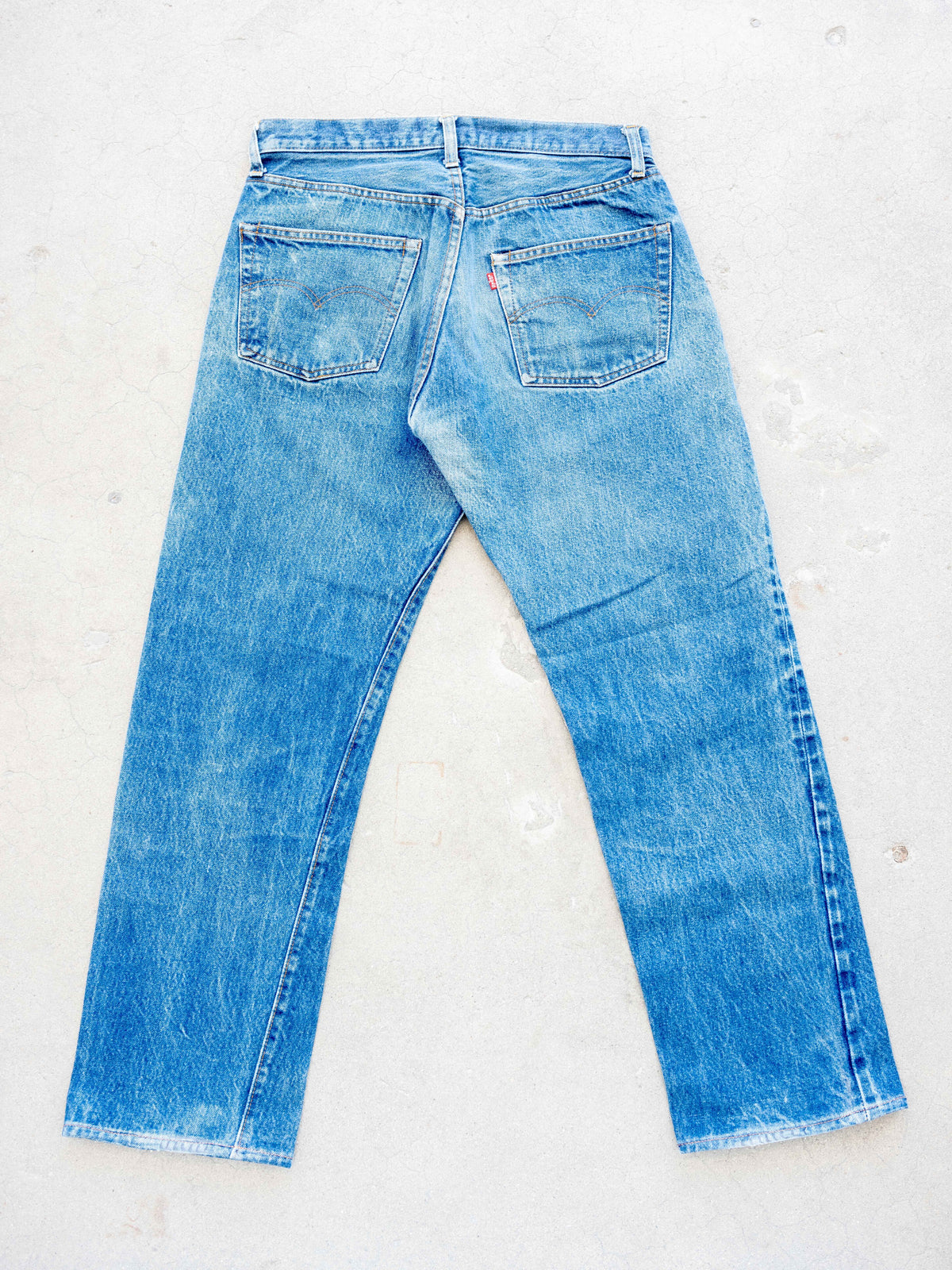 1970’s/1980’s Levi’s Redline 501s in a Dark Wash with Character 33W