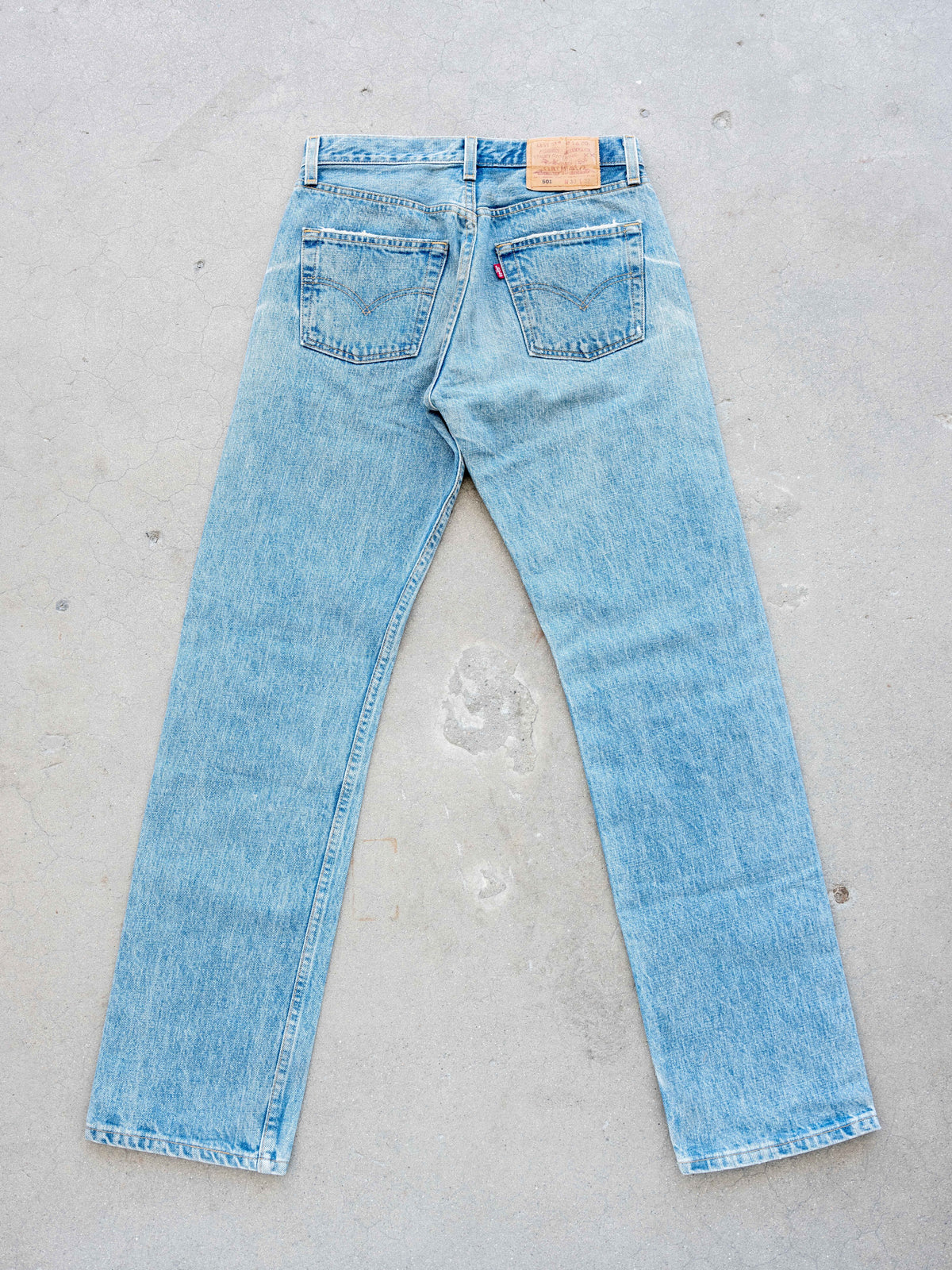 1990’s Levi’s 501s in a Midwash with Lots of Character 29W