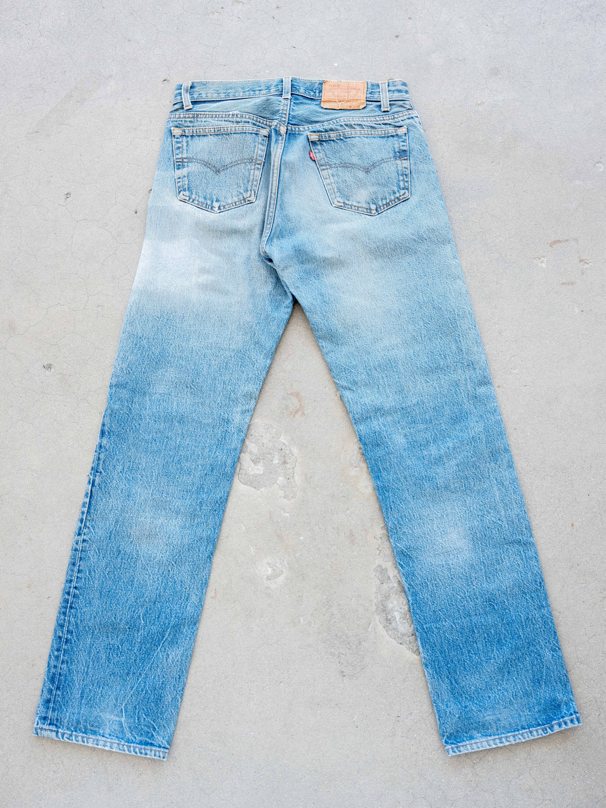 1980’s Levi’s 501s in a Classic Light Midwash 33W