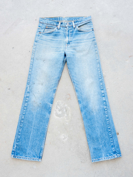 1980’s Levi’s 505s with Whiskers and Character 30W