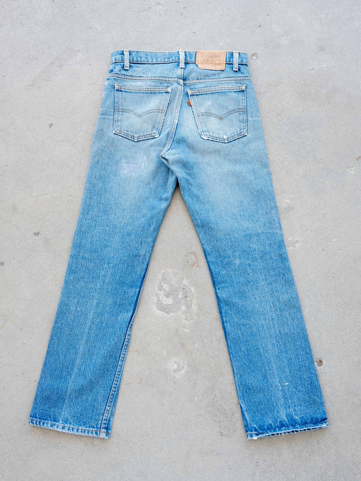 1980’s Levi’s 505s with Whiskers and Character 30W