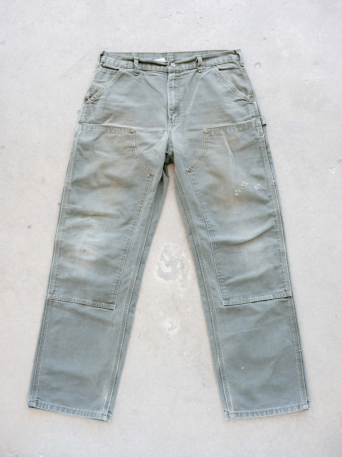 2000’s Olive Carhartt Double Knees 36W