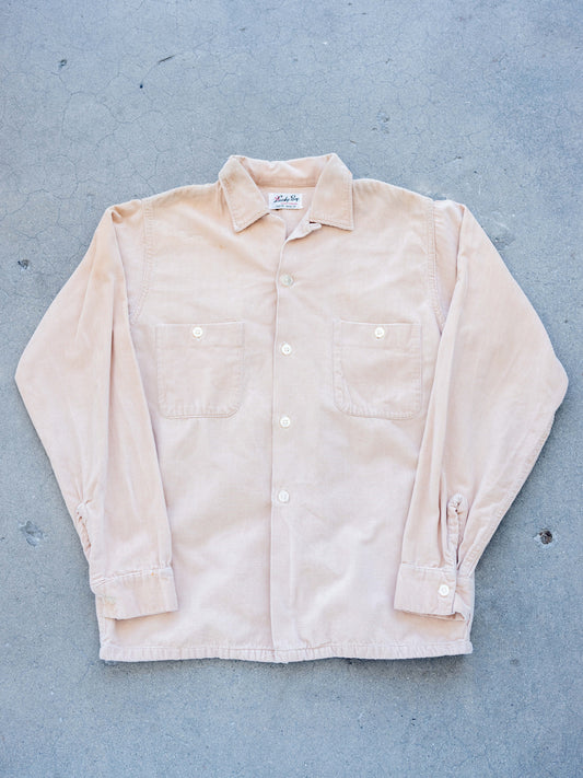 1950’s/1960’s Vertical Corduroy Sportswear Shirt (Size Small)
