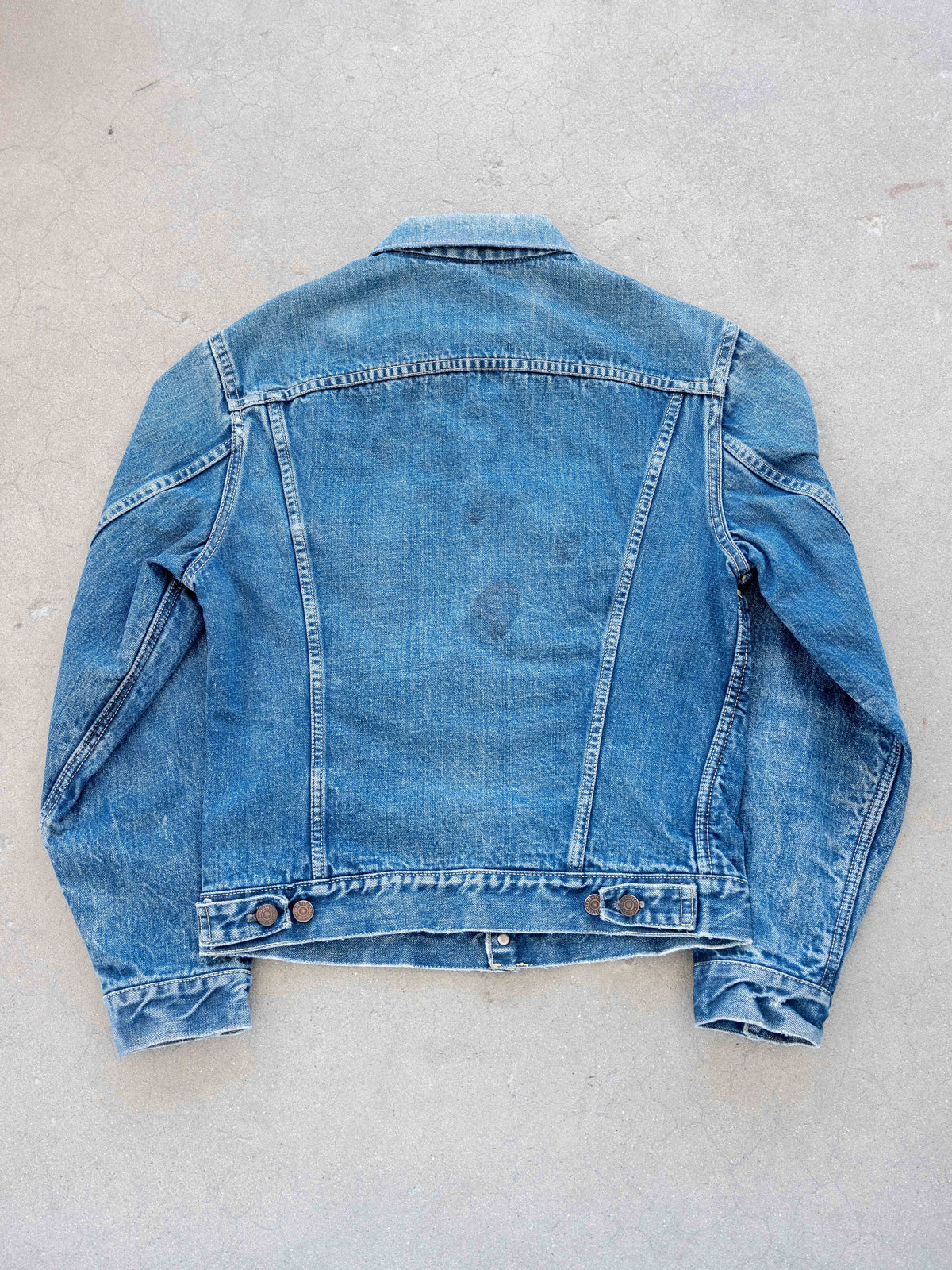1960’s Levi’s 557 Type 3 Big E Dark Midwash (Size Small)