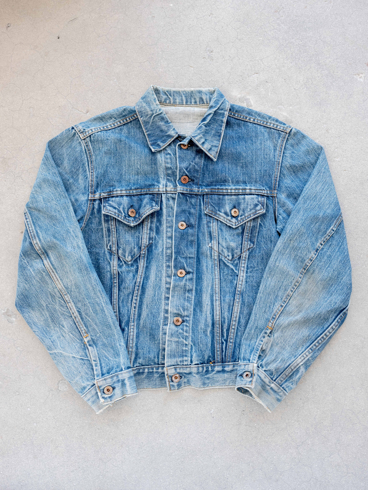 1970’s Levi’s Type 3 with Replaced Buttons (Size Medium)