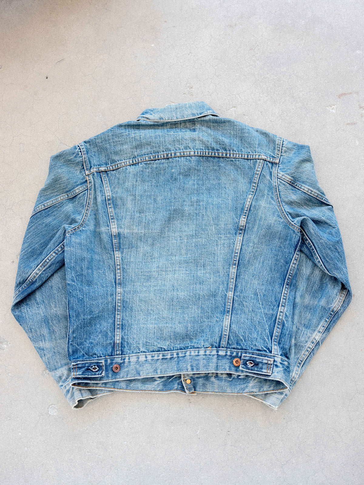 1970’s Levi’s Type 3 with Replaced Buttons (Size Medium)