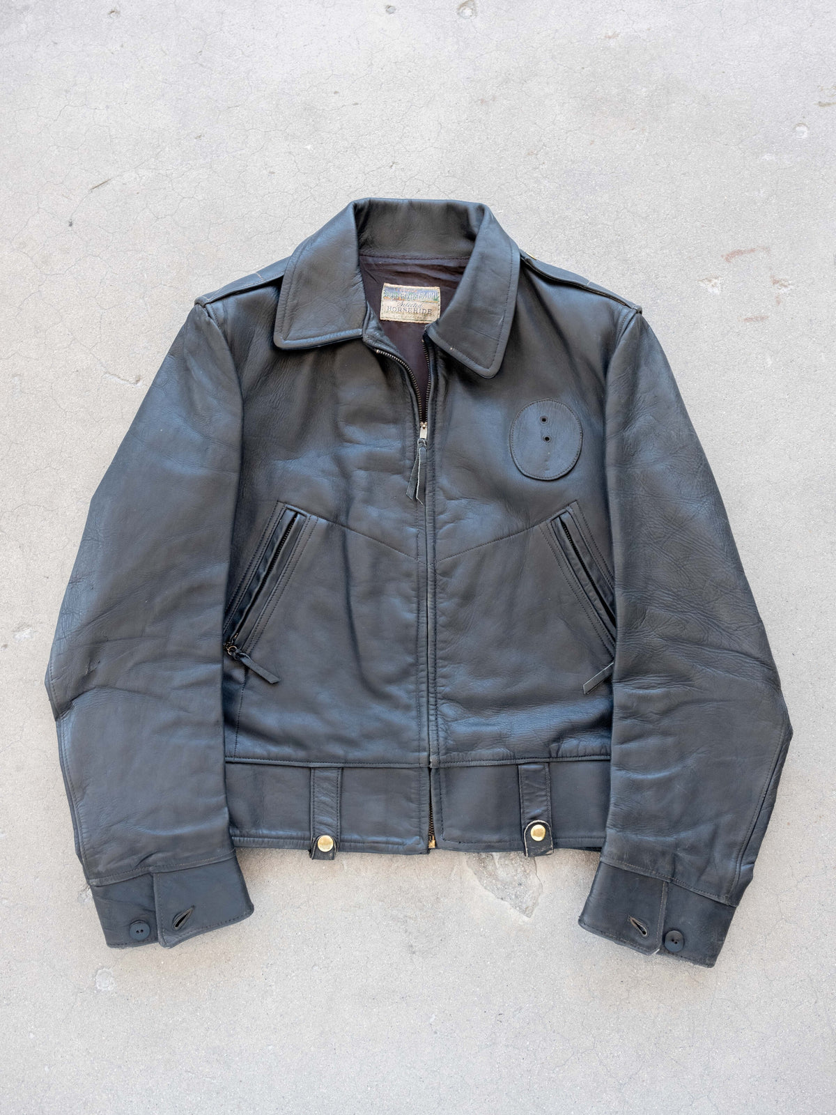 1950’s/1960’s California Sportswear Co. Two Pocket Moto Jacket (Size Medium)