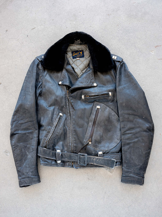 1950’s Buco J-82 with Character and Removable Fur Collar (Size Medium)