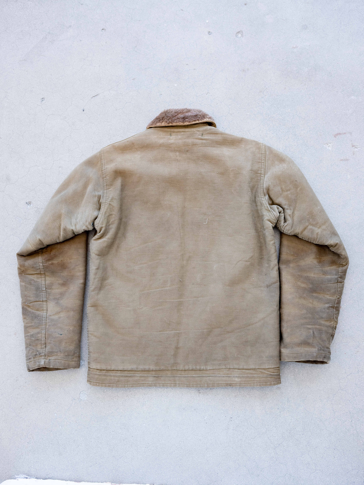 1940’s WWII U.S.N N-1 Deck Jacket (Size Small/Medium)