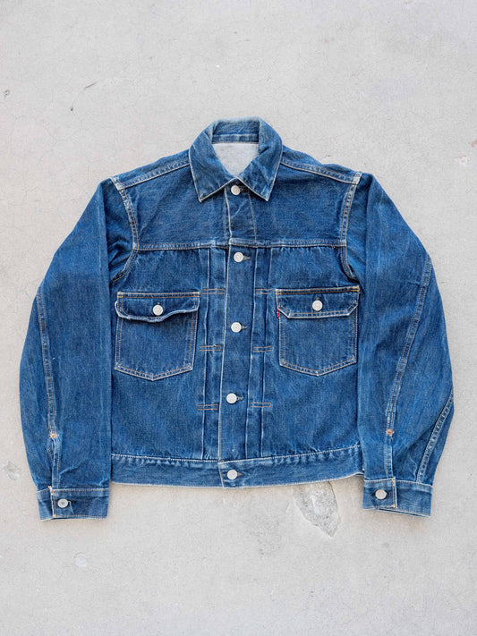 1950’s Levi’s 507XX Type Two Jacket in a Dark Wash and Perfect Condition (Size Small)