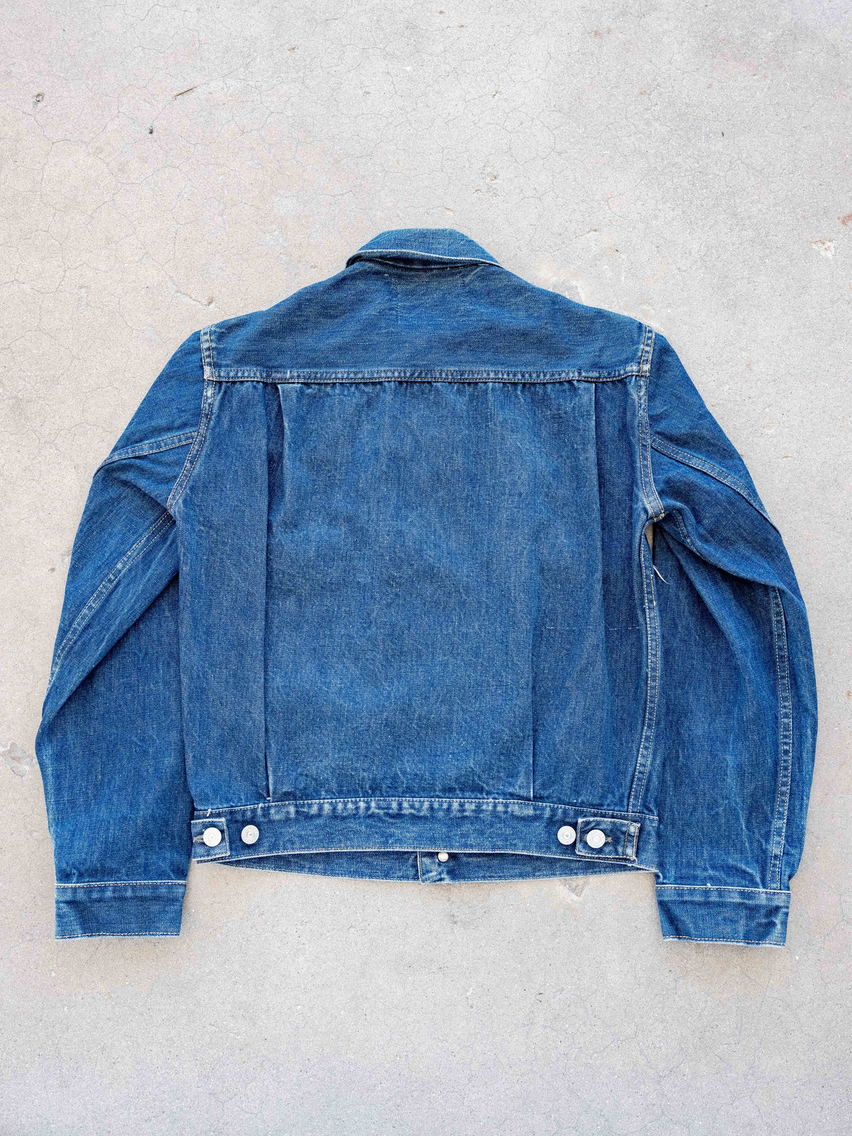 1950’s Levi’s 507XX Type Two Jacket in a Dark Wash and Perfect Condition (Size Small)