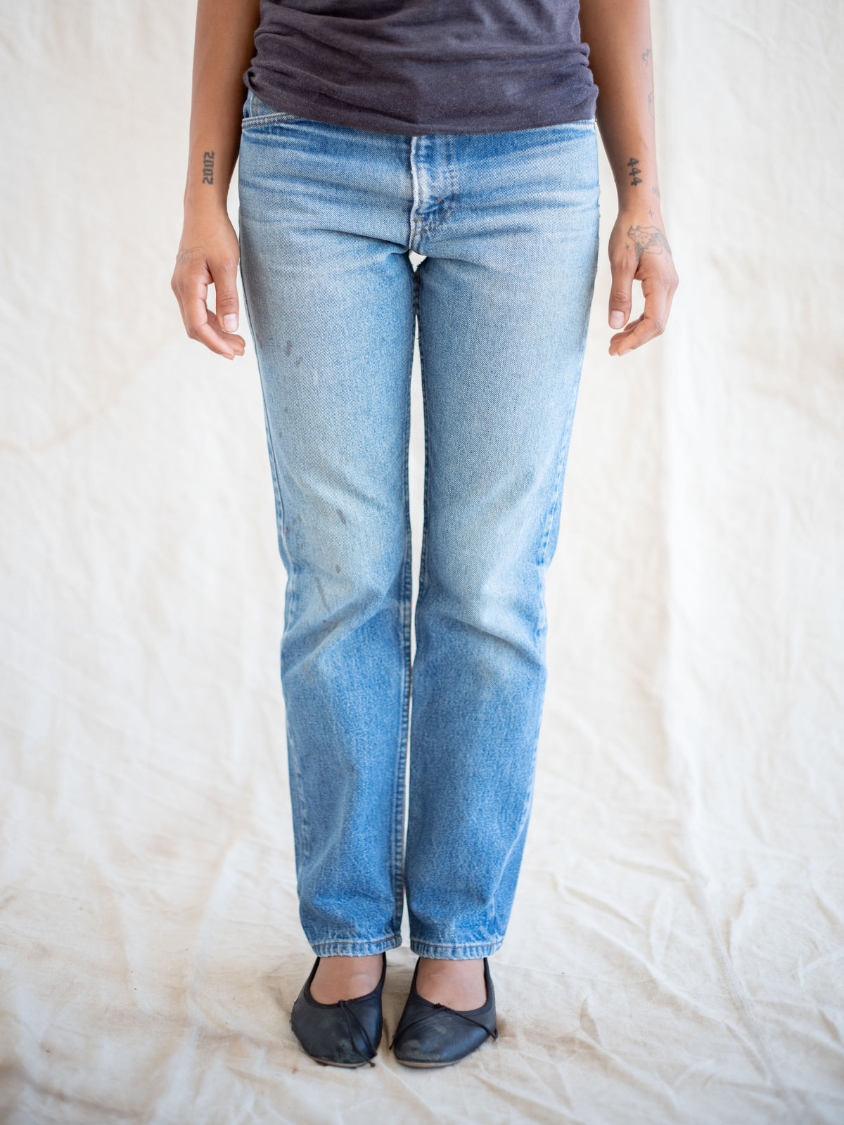 1980’s Levi’s 505s with Whiskers and Character 30W