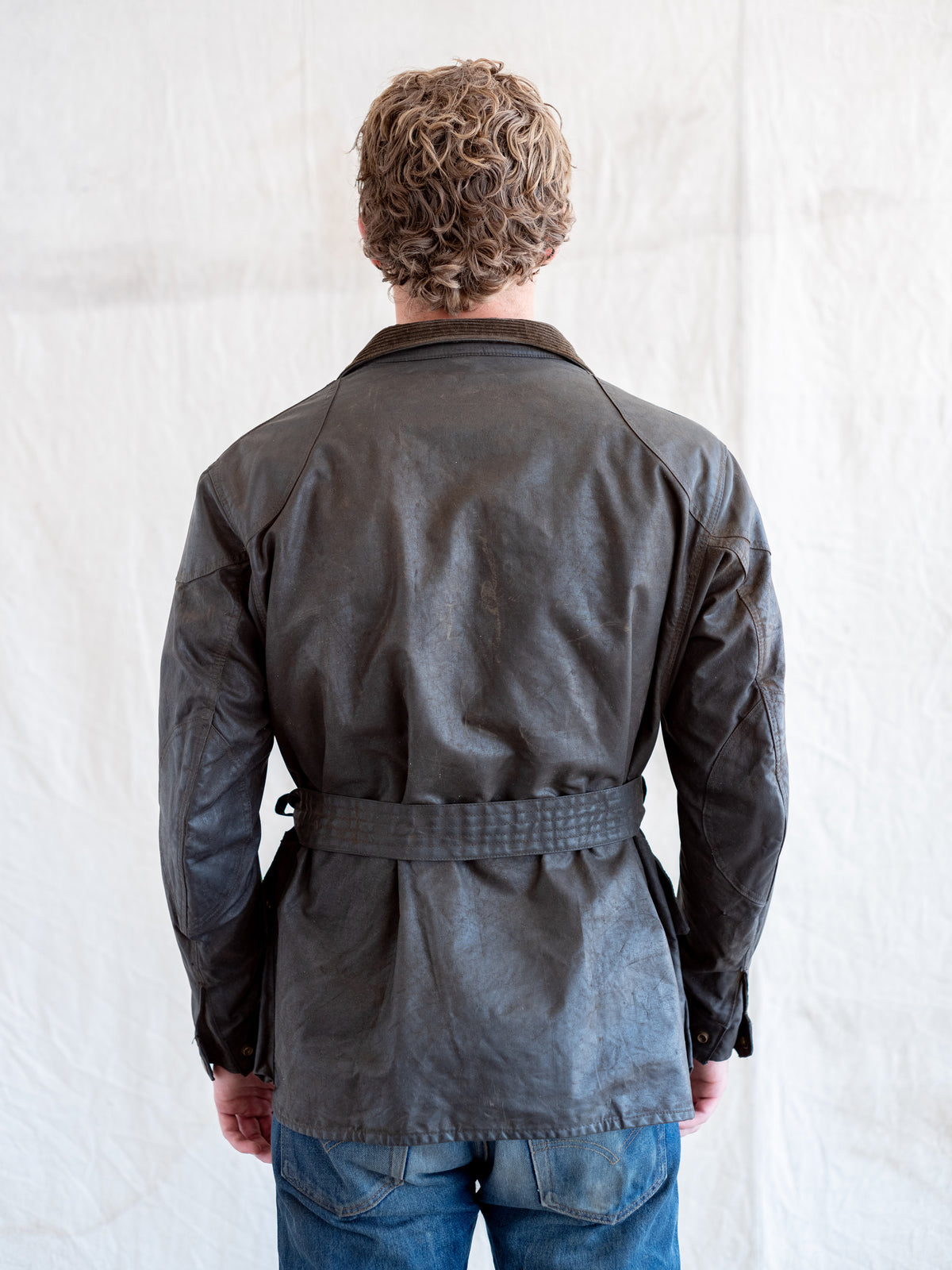 1980’s Belstaff Waxed Chore Jacket Made in England (Size Medium/Large)