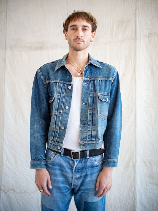 1950’s Levi’s 507XX Type Two Jacket in a Dark Midwash (Size Medium/Large)