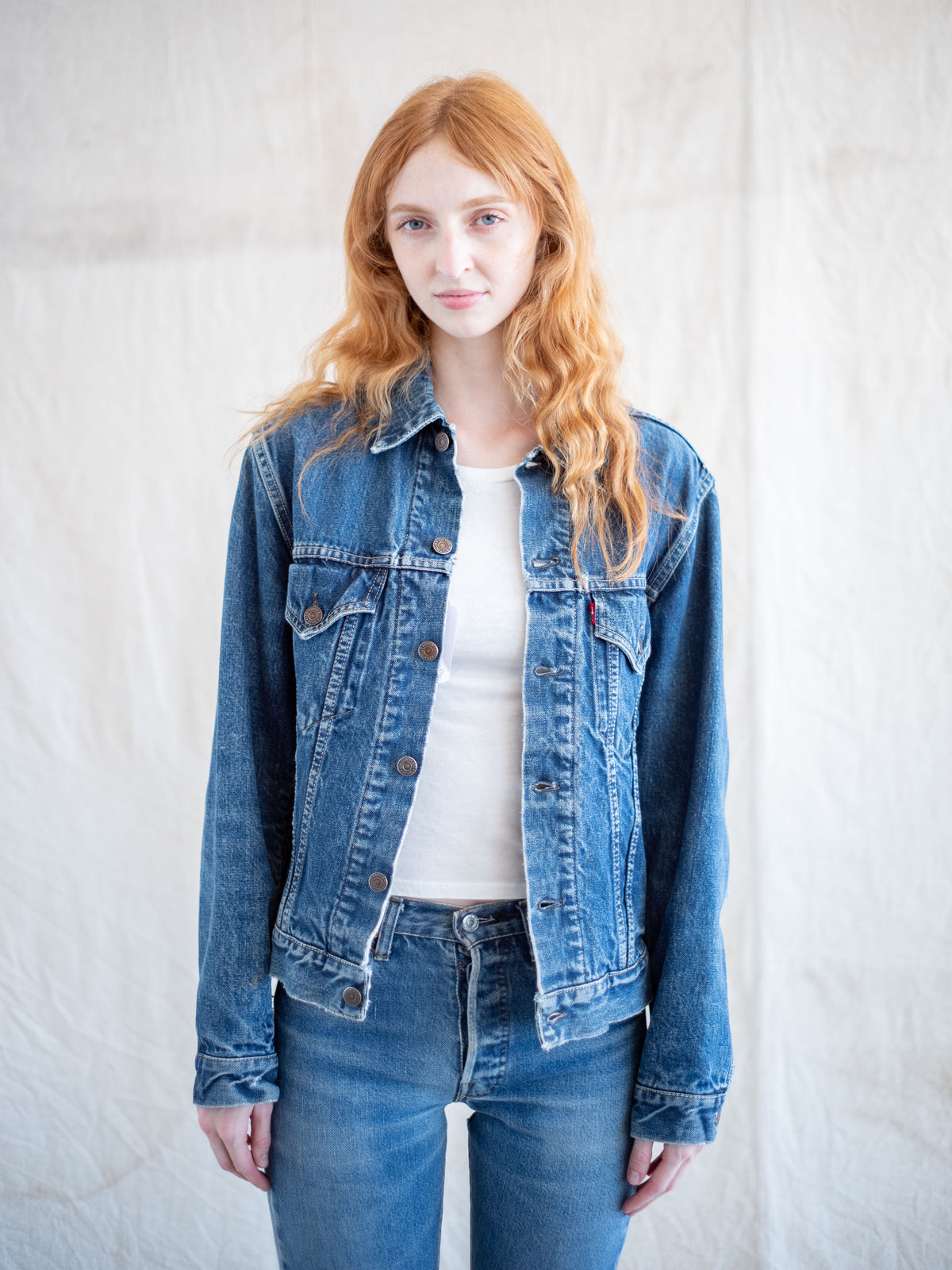 1960’s Levi’s 557 Type 3 Big E Dark Midwash (Size Small)