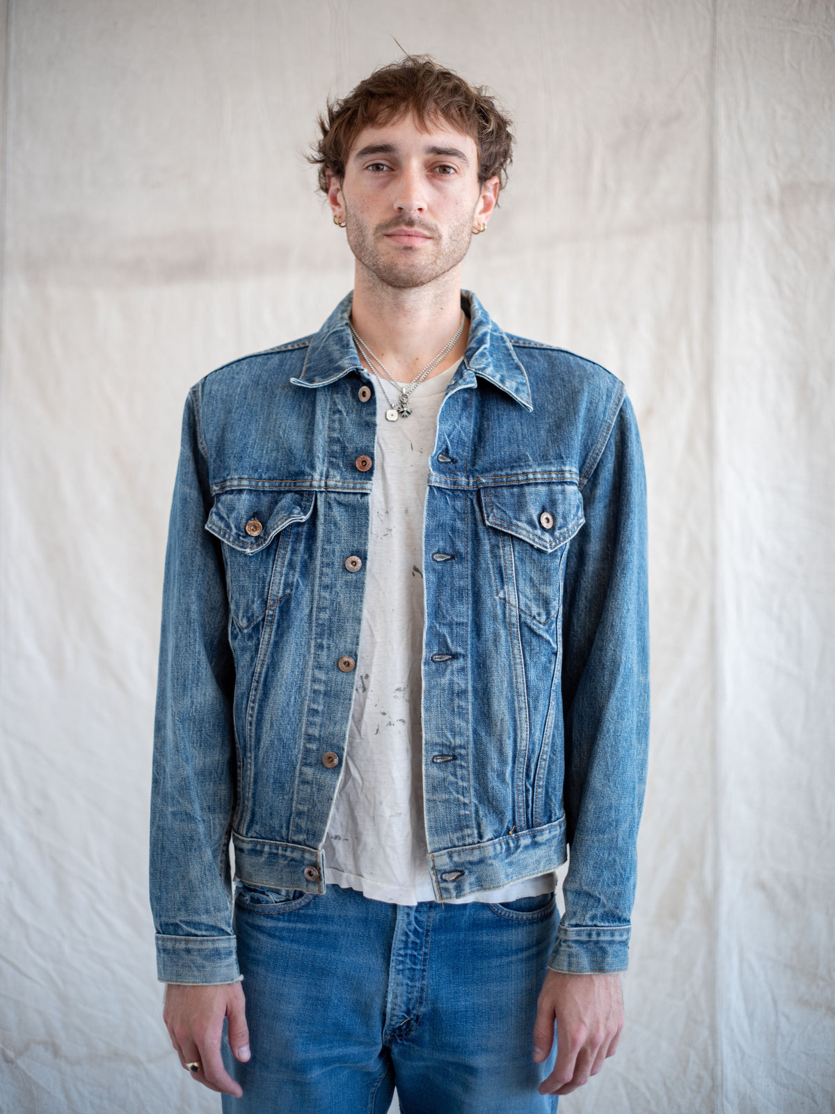 1970’s Levi’s Type 3 with Replaced Buttons (Size Medium)