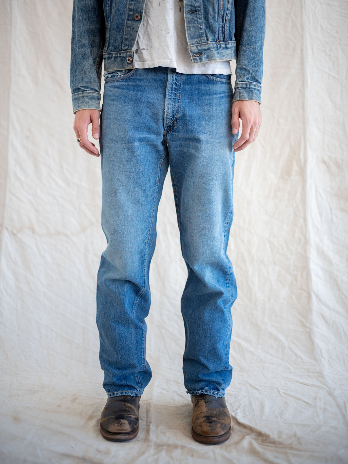 1960’s/1970’s Levi’s Big E 517s in a Midwash 34W