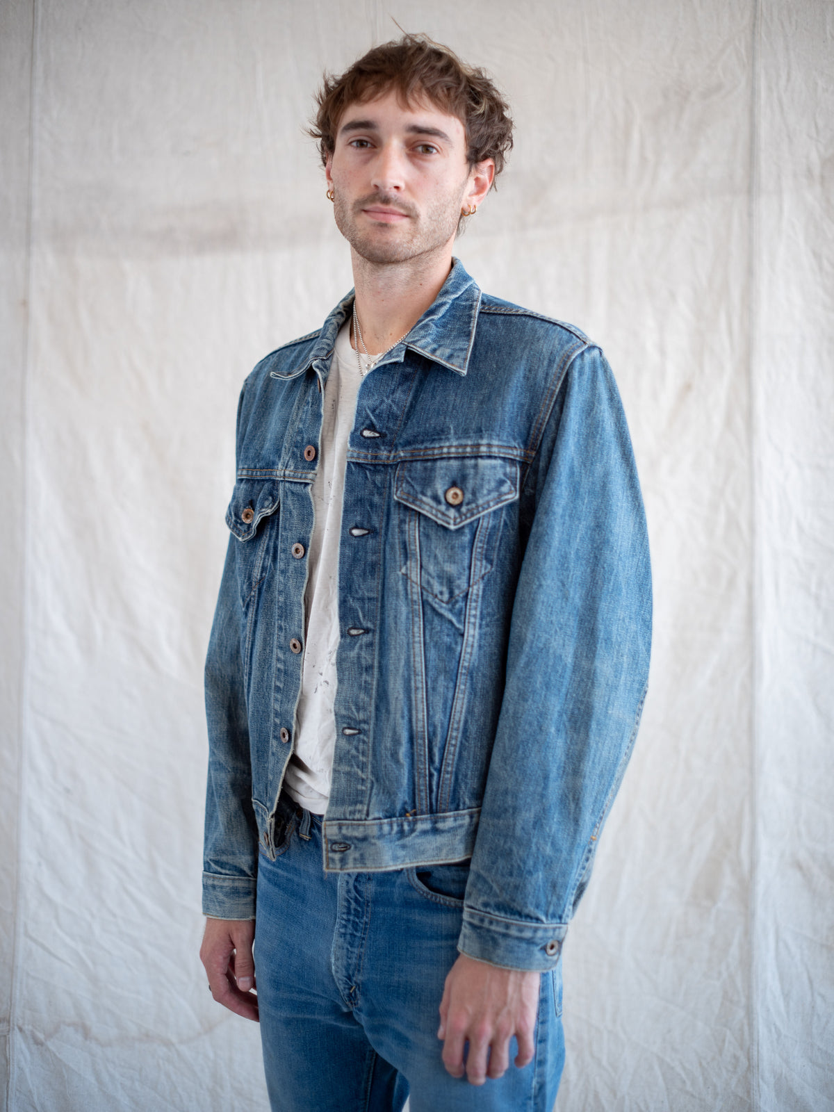 1970’s Levi’s Type 3 with Replaced Buttons (Size Medium)