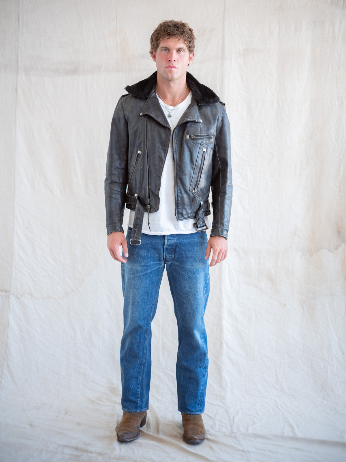 1970’s/1980’s Levi’s Redline 501s in a Dark Wash with Character 33W