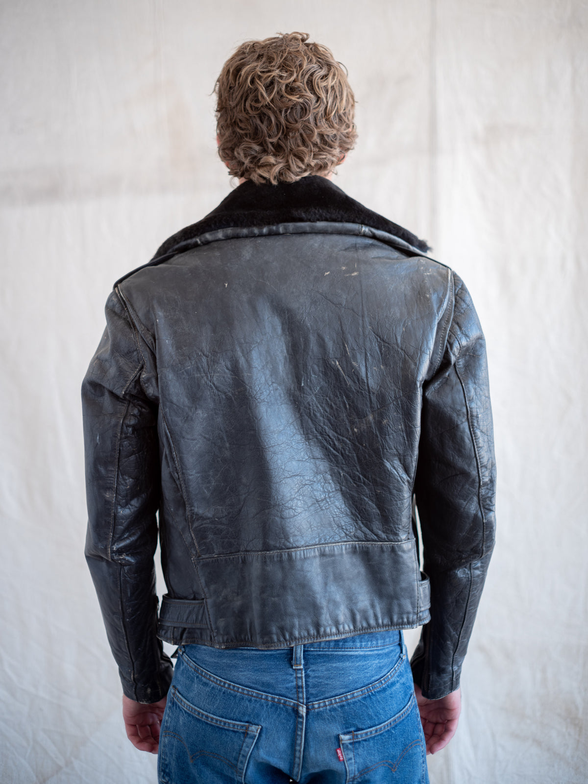 1950’s Buco J-82 with Character and Removable Fur Collar (Size Medium)