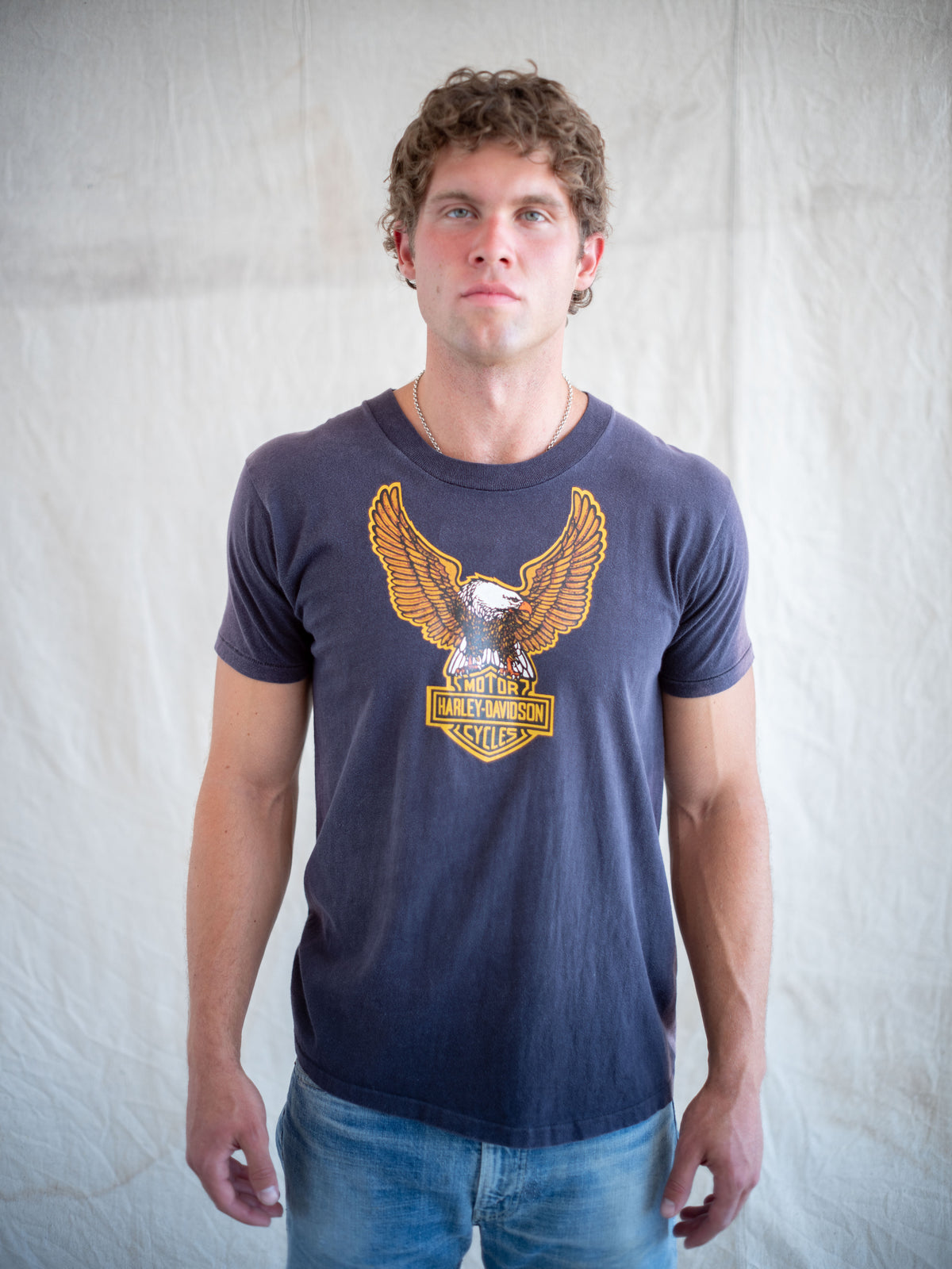 1980’s Harley Davidson Eagle T-Shirt (Size Medium)