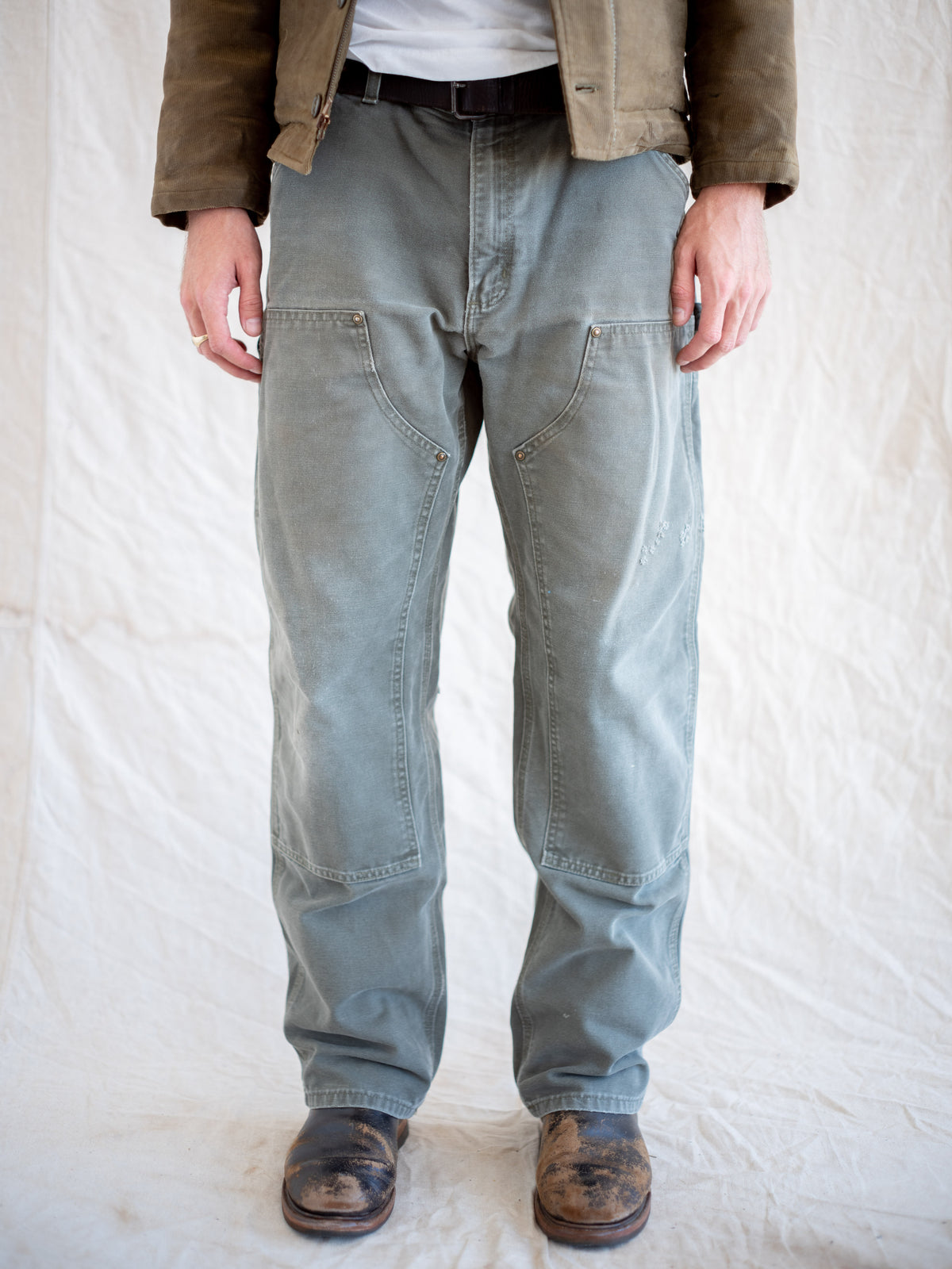 2000’s Olive Carhartt Double Knees 36W